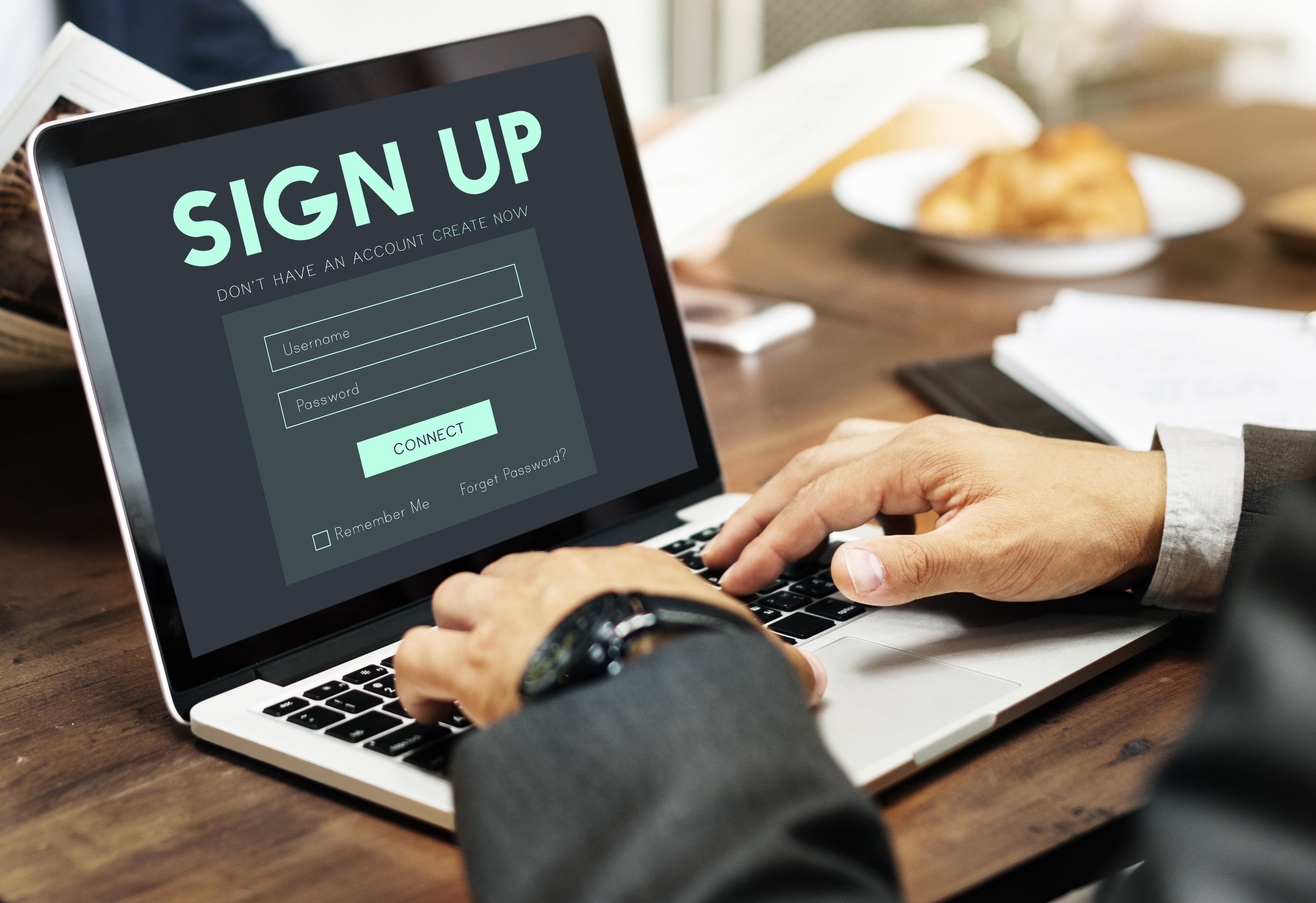 Customer Register Page Image